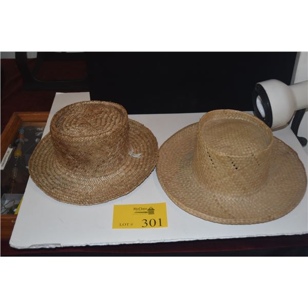 WOVEN HATS (2 PCS)