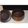 Image 3 : FINE HAWAIIAN WOOD TURNED BOWL W/COVER (6 1/2" X 6 1/2") (DOES NOT INCLUDE STAND)