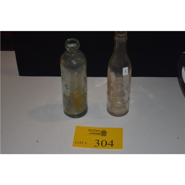 MAUI & EWA SODA BOTTLES (2 PCS)