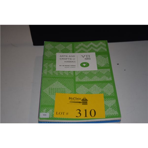 COLLECTION OF MONOGRAPHS FROM THE ARTS & CRAFTS OF HAWAII SERIES WRITTEN BY TE RANGI HIROA (PETER H.