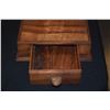 Image 3 : KOA FOOTED STAND W/DRAWER & KOA LETTER HOLDER (2 PCS)
