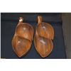 Image 4 : MONKEYPOD LEAF BOWLS & TRAY (4 PCS)