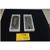 Image 1 : HIMALAYAN EYE BANDED "DZI" BEAD NECKLACES W/BOXES (2 PCS)