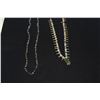 Image 2 : HIMALAYAN EYE BANDED "DZI" BEAD NECKLACES W/BOXES (2 PCS)