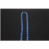 Image 3 : 35" 10 MM BLUE LAPIS BEAD KNOTTED NECKLACE & EARRINGS (2 PCS)