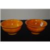Image 2 : MIXED LOT: AMBER TONE BOWLS, CHOP, BEAD & TOGGLE (5 PCS)