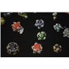 Image 4 : MIXED LOT GLASS TRADE BEADS, ART GLASS, LAMP WORK, MILLEFIORI, MOSAIC, ETC.
