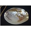 Image 3 : COLLECTION OF SHELL & MOTHER OF PEARL SERVING SPOON, NECKLACES & NATURAL SHELLS (6 PCS)
