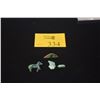 Image 1 : CHINESE JADE MINI CARVINGS: HORSE, PIG, RAT & MOUNTAINS (4 PCS)