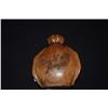 Image 3 : 1930'S HAND CARVED WOOD "PIKAKE LEI" PERFUME BOTTLE DESIGNED & PRODUCED BY THE S. & G. GUMP CO. (GUM