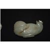 Image 3 : NEPHRITE JADE FISH & ROOSTER (1 7/8") (2 PCS) (DOES NOT INCLUDE STAND)
