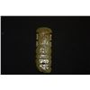 Image 2 : CHINESE STYLIZED NEPHRITE AX & JADEITE PI (1 1/2" TO 2") (2 PCS) (DOES NOT INCLUDE STAND)