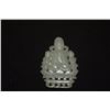 Image 2 : CHINESE NEPHRITE KWAN YIN CARVED PLAQUE (1 7/8")