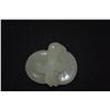 Image 2 : NEPHRITE JADE TOGGLES, MUSHROOMS & LOTUS PODS (CHINA) (2 PCS) (DOES NOT INCLUDE STAND)
