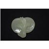 Image 3 : NEPHRITE JADE TOGGLES, MUSHROOMS & LOTUS PODS (CHINA) (2 PCS) (DOES NOT INCLUDE STAND)