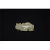 Image 4 : NEPHRITE JADE CARVINGS: TSUNG & HYDRA (1 3/4" TO 2 1/8") (2 PCS) (DOES NOT INCLUDE STAND)