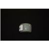Image 3 : CHINESE GREEN JADEITE THUMB RING, LONG LIFE PEACH MOTIF