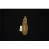 Image 2 : CHINESE YELLOW JADEITE MUSKRAT & SQUASH PENDANT W/18K WG BAIL (1 3/4")
