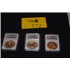 Image 1 : 2008 AUSTRALIA S $1 KOALA, 2011 AUSTRALIA S $1 KOALA-MS69 & 2012 P AUSTRALIA S $1 KOALA GEM UNCIRCUL