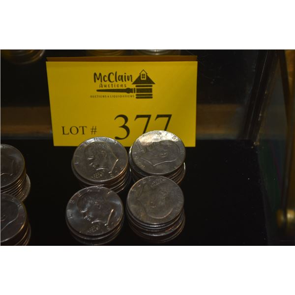 1974 EISENHOWER DOLLARS (41 PCS)