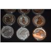 Image 3 : AUSTRALIAN 1 DOLLAR SILVER BULLION COINS, ONE TROY OUNCE OF SOVEREIGN .999 OR .9999 FINE SILVER EACH
