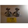 Image 1 : INTERNATIONAL STERLING CANDLE HOLDERS (PAIR)