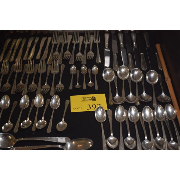 70 PIECE U.S. STERLING SILVER FLATWARE SET IN THE PINE TREE PATTERN BY INTERNATIONAL SILVER COMPANY 