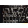 Image 2 : 70 PIECE U.S. STERLING SILVER FLATWARE SET IN THE PINE TREE PATTERN BY INTERNATIONAL SILVER COMPANY 