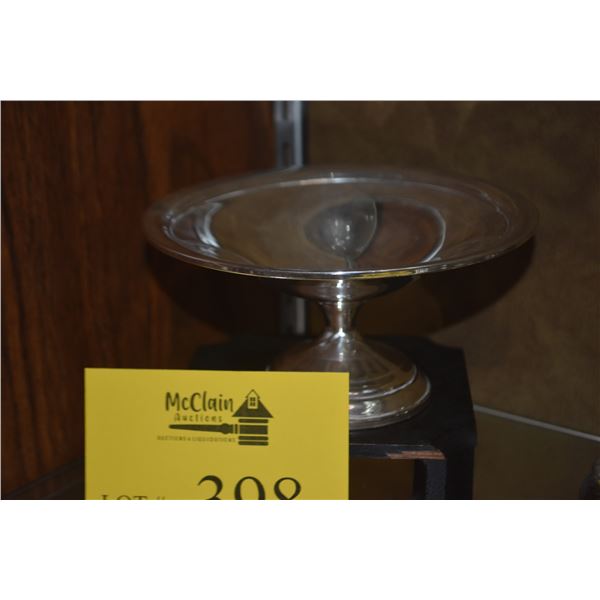 STERLING PEDESTAL BOWL (DOES NOT INCLUDE STAND)