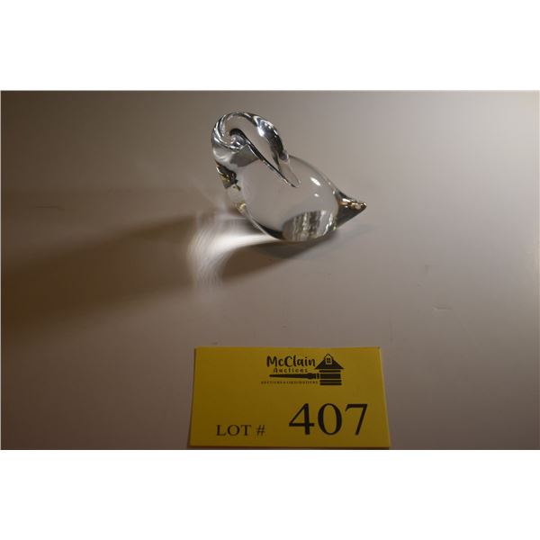 STEUBEN CRYSTAL GOOSE
