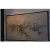 Image 5 : FRAMED ORIGINAL ABSTRACT OIL PAINTING BY RYK BURGESS (37" X 21")