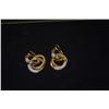 Image 2 : JUDITH RIPKA STERLING SILVER & VERMEIL EARRINGS & RING (58 GTW) (4 PCS)
