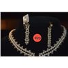 Image 3 : FASHION JEWELRY SUITE: NECKLACE & EARRINGS (2 PCS)