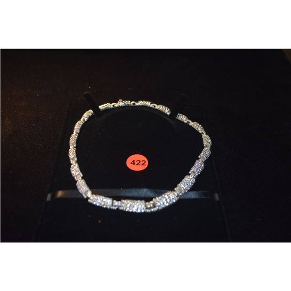 JUDITH RIPKA STERLING SILVER NECKLACE (76.8 G)
