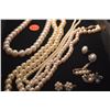 Image 3 : FASHION PEARL JEWELRY (SOME MARKED STERLING) (10 PCS)