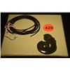 Image 1 : NEPHRITE MANAIA KORU PENDANT W/LEATHER CORD
