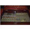 Image 2 : 49 PIECE VINTAGE ENGLISH SHEFFIELD STERLING SILVER FLATWARE W/MAKER'S MARK EB & SHEFFIELD ASSAY MARK
