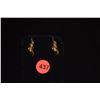 Image 1 : 14K ABSTRACT CURED ELEMENTS EARRINGS (3.5 GTW)