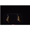 Image 2 : 14K ABSTRACT CURED ELEMENTS EARRINGS (3.5 GTW)