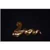 Image 3 : 14K COILING SNAKE-FORM BROOCH W/RUBY EYES (6.4 GTW)