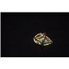 Image 3 : MING'S 14K GREEN JADE CABOCHON (18 X 13 MM) & PEARL RING (7.5 GTW)