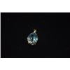 Image 2 : 14K BLUE TOPAZ PENDANT (6.3 GTW)