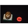 Image 1 : MING'S 14K PIERCED RING W/BIRD & FLOWER MOTIF (9.5 G)