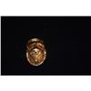 Image 3 : MING'S 14K PIERCED RING W/BIRD & FLOWER MOTIF (9.5 G)