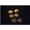 Image 2 : 14K STUD EARRING JACKETS (3.8 GTW) (3 PAIR)