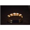Image 4 : 14K SAPPHIRE CABOCHON CUFF BRACELET (285 GTW)