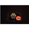 Image 1 : 14K SEED PEARL & MELEE EMERALD PRINCESS-STYLE RING (5.9 GTW)