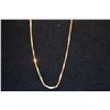 Image 1 : 14K BOX CHAIN NECKLACE (4.8 G)