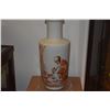 Image 2 : CHINESE PORCELAIN VASE DECORATED W/IRON-RED (FANHONG) PAINTED FIGURE OF LOHAN READING SCRIPTURE; SIG