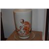 Image 3 : CHINESE PORCELAIN VASE DECORATED W/IRON-RED (FANHONG) PAINTED FIGURE OF LOHAN READING SCRIPTURE; SIG